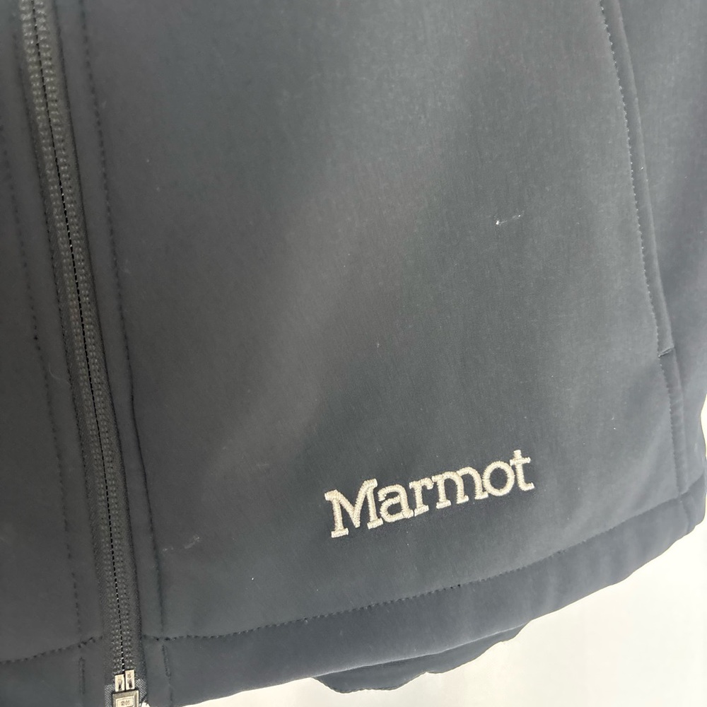 Marmot Charcoal Softshell Jacket Small - image 3